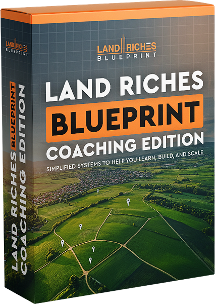 Land Riches Blueprint Coaching Edition Book